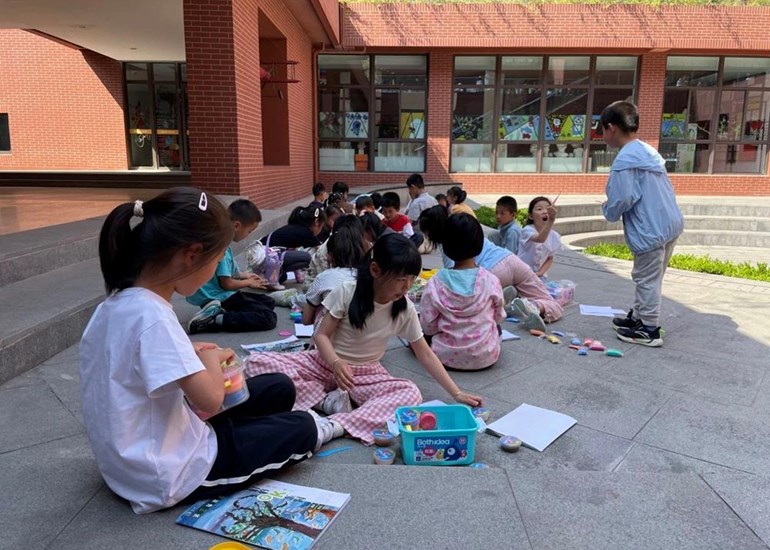 【课程周】艺绘斑斓绽童趣·体创智慧启新程——记园区三实小第三届课程周艺体项目化学习